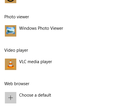can't set browser win 10 au